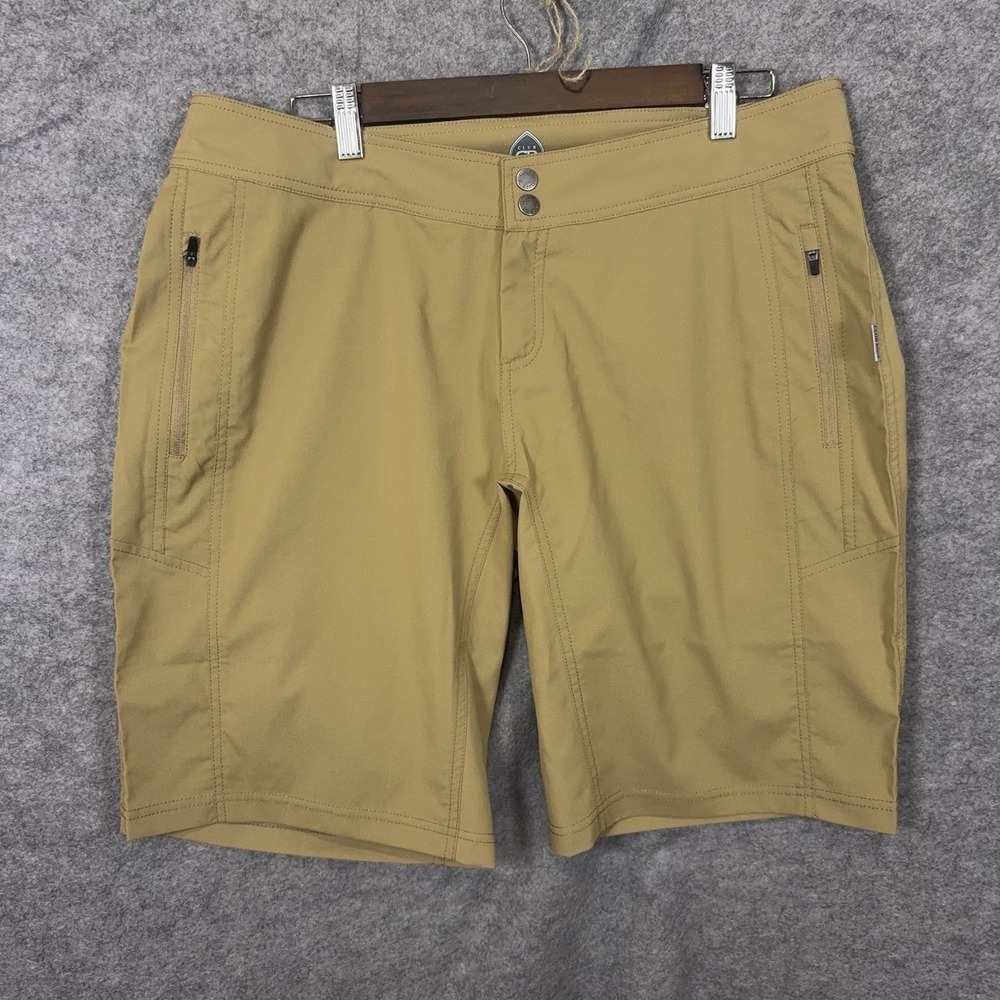 Club Ride Ventura Shorts Mens‎ XL Dark Khaki Pockets Adjustable Waist 11" Inseam